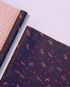 تصویر 3 برگ کاغذ کادو لینن – 17103 