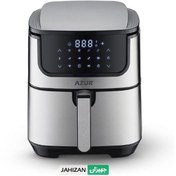 تصویر سرخ‌کن بدون روغن دیجیتال آزور مدل AZ-443AF با توان 1800 وات و کنترل لمسی AZ-443AF digital oil-free fryer with 1800 watts and touch control