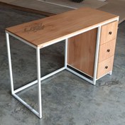 تصویر میز تحریر روکش بلوط طبیعی 