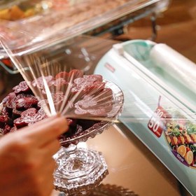 تصویر رول سلفون محافظ مواد غذایی عرض 30 سانت طول 50 متری 