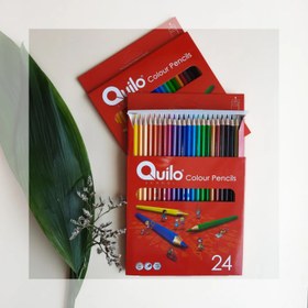 تصویر مداد رنگی 24 رنگ کوییلو 