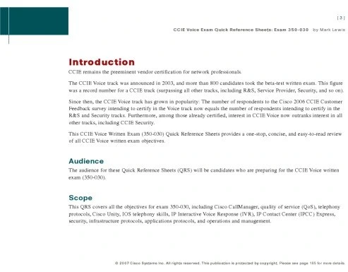 خرید و قیمت دانلود کتاب CCIE voice exam quick reference sheets 2007 | ترب