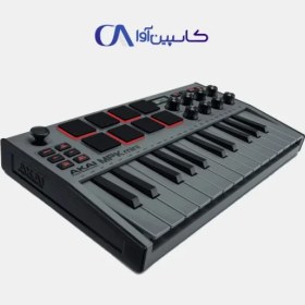 تصویر میدی کنترلر آکایی Akai Mpk Mini MKIII Gray 