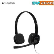 تصویر هدفون لاجیتک مدل H151 ا Logitech H151 Headphone Logitech H151 Headphone
