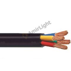 تصویر کابل برق افشان 3 در 70 بعلاوه 35 افق البرز flexible Cable 3*70+35 Ofoghe Alborz