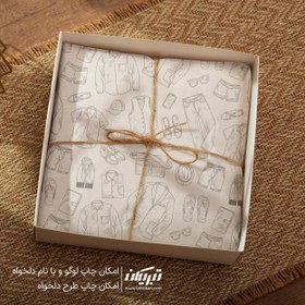 تصویر کاغذ پوستی پوشاک 