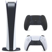 تصویر کنسول بازی سونی (استوک) PS5 Digital | به همراه یک دسته اضافه PlayStation 5 Digital (Stock) + 1 extra controller