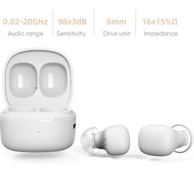 تصویر هندزفری بلوتوثی 5.2 جویروم MG-C05 Mini JOYROOM MG-C05 TWS HIFI Mini Bluetooth Wireless Earphones