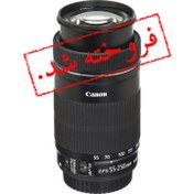 تصویر لنز کانن Canon EF-S 55-250mm f/4-5.6 IS STM دسته دوم Canon EF-S 55-250mm f/4-5.6 IS STM SECOUNS HAND