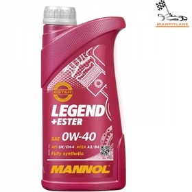 تصویر روغن موتور مانول لجند Mannol legend+ester 0W_40 sn 