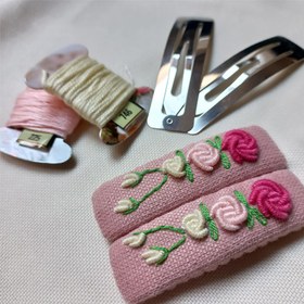 تصویر گلسر تق تقی گل دوزی 