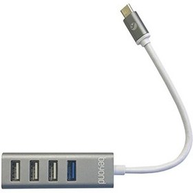 تصویر Beyond BA-450 USB Type-C to USB Hub هاب 4 پورت بیاند BA-450