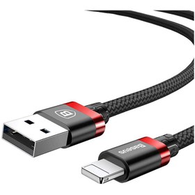 تصویر کابل تبدیل 1.5 متری USB به لایتنینگ بیسوس مدل Golden Belt CALGB-A19 Baseus CALGB-A19 Golden Belt Series Lightning 1.5m Charging Data Cable