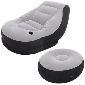 تصویر مبل بادی اینتکس 68564 یک نفره زیرپایی دار 