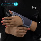 تصویر شست بند نئوپرنی آتل دار پاک سمن کد 110 Paksaman Neoprene Thumb Spica Splint