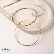 تصویر گوشواره حلقه ای ساده کد11211011404 ژوپینگ 