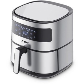 تصویر سرخ‌کن بدون روغن دیجیتال آزور مدل AZ-419AF – توان 1800 وات و کنترل لمسی AZ-419AF digital oil-free fryer - 1800 W power and touch control