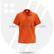 تصویر تیشرت جودون یقه دار (پولوشرت) نارنجی 