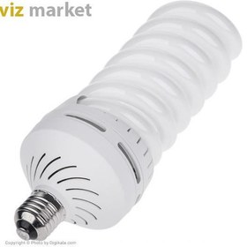 تصویر لامپ کم مصرف 60 وات زمرد پایه E27 Zomorrod 60W E27 Compact Fluorescent Lamp