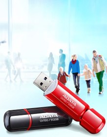 تصویر فلش مموری ای دیتا UV150 USB 3 ظرفیت 256 گیگابایت Adata UV150 USB 3 Flash Drive-256GB
