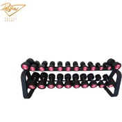 تصویر رک دمبل 2 طبقه خانگی مدل kv074 Home 2-story dumbbell rack, model kv074