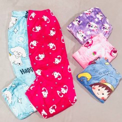 تصویر شلوار تدی عروسکی زنانه رنگی 