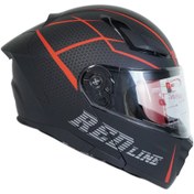 تصویر کلاه کاسکت ردلاین ۹۶۰ فک متحرک عینک دار 