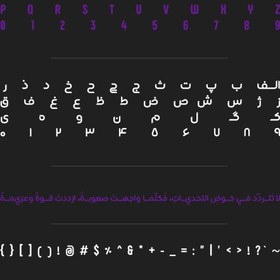تصویر فونت رایمون فارسی 