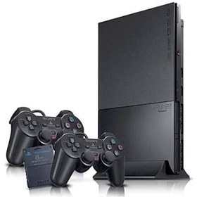 تصویر خرید کنسول بازی پلی استیشن 2 فلش خور با لوازم کامل (استوک) Console PlayStation 2 - نوستالژی بازی های کلاسیک PS2 