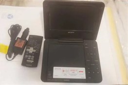 تصویر dvd پلیر مارک سونی باکنترل با شارژر فندکی 