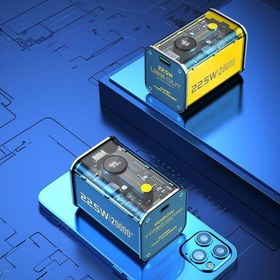 تصویر پاور بانک Wekome 20000 مدل Pb 337 فست Lcd 