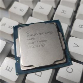 تصویر پردازنده اینتل Pentium Gold G6400 - استوک 