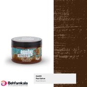 تصویر رنگ پس افکت یا روستی قهوه ای زنگ زده ریچ 