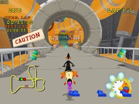 تصویر خرید بازی Looney Tunes Space Race برای PS2 - همتا گیم 