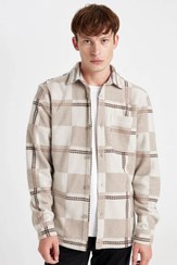 تصویر پیراهن آستین استاندارد Armürlü مردانه | دفاکتو Defacto V2767AZ24WN 