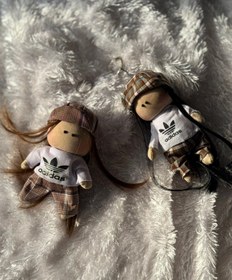 تصویر چارم عروسکی کد ۱۷۲ - موطلایی 