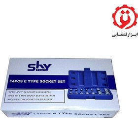 تصویر جعبه بکس 14 عددی E اسکای ST-7114E 