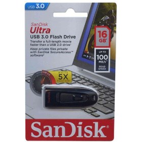 تصویر فلش سندیسک اولترا 16 گیگ FLASH SANDISC Ultra 