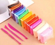 تصویر خمیرکلی ۱۲ رنگ بزرگ خارجی 