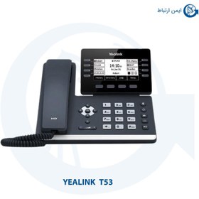 تصویر تلفن تحت شبکه رومیزی یالینک مدل SIP-T53 
