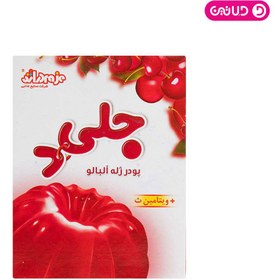 تصویر پودر ژله آلبالو دراژه 100 گرم (جلی د) 