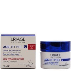 تصویر کرم شب لیفت پیل نیو اسکین اوریاژ Uriage Age Lift Peel Creme Nuit Peau Neuve 50ml 