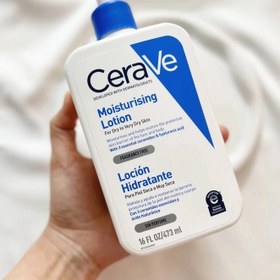 تصویر لوشن مرطوب کننده صورت و بدن سراوی (پوست خشک و خیلی خشک) Moisturising lotin cerave