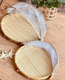 تصویر سینی حصیری توری وارداتی 