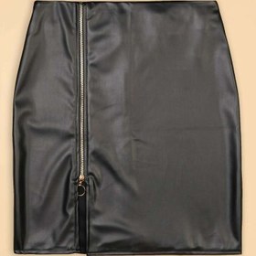 تصویر دامن ترکیبی اچ اند ام 