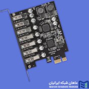 تصویر هاب USB 7-Port PCI-e Expansion Card 