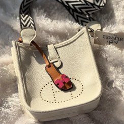 تصویر کیف هرمس کد ۱۵۱ - سفید 
