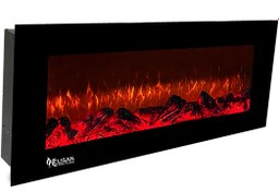 تصویر شومینه برقی الیسان سایز 50*120 بدون گرما - 16رنگ / سکوریت fireplace