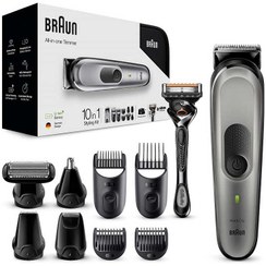 تصویر ست ماشین‌اصلاح براون مدل MGK7920TS (صورت و بدن) Braun MGK7920TS 10-in-1 trimmer