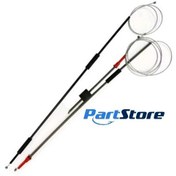 تصویر کابل شیشه بالابر برقی جلو 206 - سه تکه 